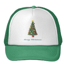 Niedlich betrifft Weihnachtsbaum Retrokultkappe