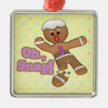 niedlich oh, Schnelllebkuchenmannplätzchen Weihnachtsbaum Ornamente