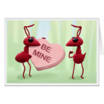 Niedliche Ameisen, Valentinstag-Karte karten