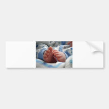 Niedliche Baby-Füße Autoaufkleber