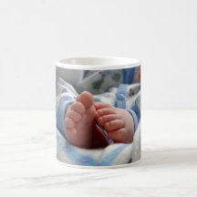Niedliche Baby-Füße Tee Tasse