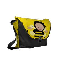 Niedliche Bienen-Windel-Tasche Kuriertaschen