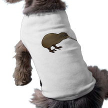 Niedliche Brown-Kiwi von Neuseeland Hundetshirt