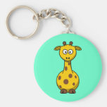 Niedliche Cartoon-Giraffe Schlüsselanhänger