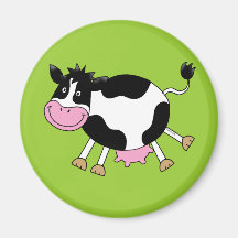 Niedliche Cartoonkuh Magnets