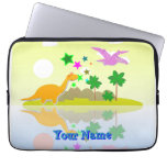 Niedliche Dinosaurier-Laptop-Hülse Computer Sleeve Schutzhüllen