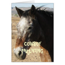 Niedliche Erfahrung ist bester Lehrer - CowboyPare Karten