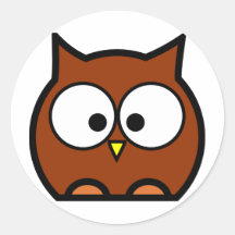 Niedliche Eule Sticker