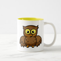 Niedliche Eule Teetasse
