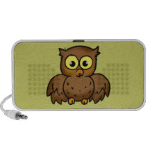 Niedliche Eule Tragbare Speaker