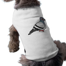 Niedliche Felsen-Taube Haustier T-shirts