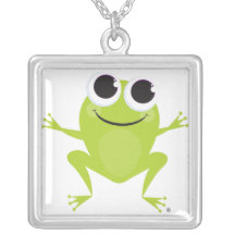 Niedliche Frosch-Halskette