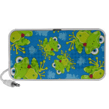 Niedliche Funky Frosch-Lautsprecher