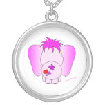 Niedliche glückliche Pinkie-Halskette