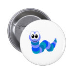 Niedliche Goofkins Raupe Anstecknadelbuttons