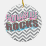 Niedliche Gymnastik schaukelt Geschenke Ornament