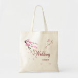 Niedliche Hochzeits-personalisierte Tasche mit Kir