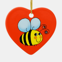 Niedliche Hummel Weihnachtsornament