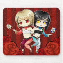 Niedliche kawaii chibi Joker Mauspad