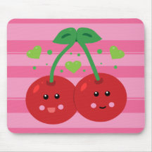Niedliche Kirschen Mousepad