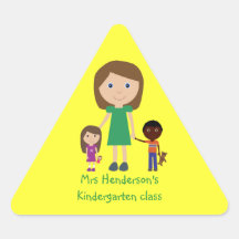 Niedliche Klassen-Aufkleber für Kindergarten-Kinde