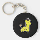 niedliche kleine Giraffe Schlüsselbänder