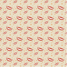 Niedliche Lippen und Lächeln Photoausschnitte