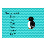 Niedliche Penguintürkissparren Einladung