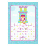 Niedliche Rapunzel Prinzessin Birthday Party Invit Ankündigung
