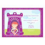 Niedliche Rapunzel Prinzessin Birthday Party Invit Individuelle Einladungskarte