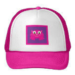 Niedliche rosa Cartoon-Katzen-Gewohnheit Baseball Kappe