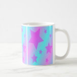 Niedliche rosa Sterne Kaffee Haferl