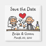 Niedliche Save the Date Magneten
