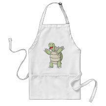 Niedliche Schildkröte Schürzen