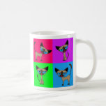 Niedliche siamesische Katzen Teetasse