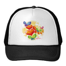 Niedliche süße Colorfull Sommer-Liebe-Freundschaft Kultmütze