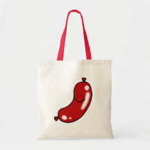 Niedliche Wurst Taschen