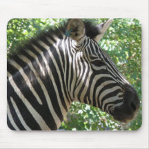 Niedliche Zebra-Mausunterlage Mauspad