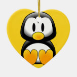 Niedlicher Baby-CartoonPenguin Weihnachtsbaum Ornamente