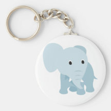 Niedlicher Baby-Elefant Schlüsselanhänger