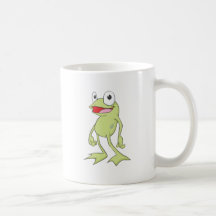 Niedlicher Baby-Frosch-lächelndes offenes Mund-Hem Tee Tassen