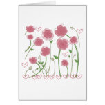 Niedlicher Blumenentwurf! Einzigartige Geschenke! Karte