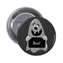Niedlicher Cartoon-Goofy Geist-Halloween-Entwurfs- Anstecknadel