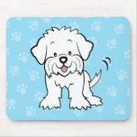 Niedlicher Cartoon-Hund maltesisches Mousepad