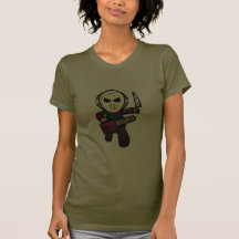 Niedlicher Cartoon-Serienmörder T-shirt