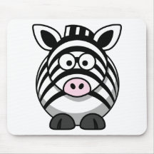Niedlicher CartoonZebra Mousepad