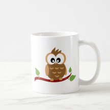 Niedlicher Eulen-Becher Kaffeehaferl