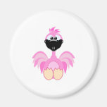 Niedlicher Goofkins Flamingo Kühlschrankmagnet