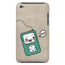 Niedlicher Kawaii Grunge-Cartoon MP3-Spieleripod-K iPod Case-Mate Case