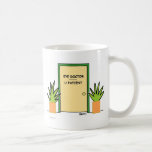Niedlicher lustiger kundengerechter optischer Büro Kaffeetasse